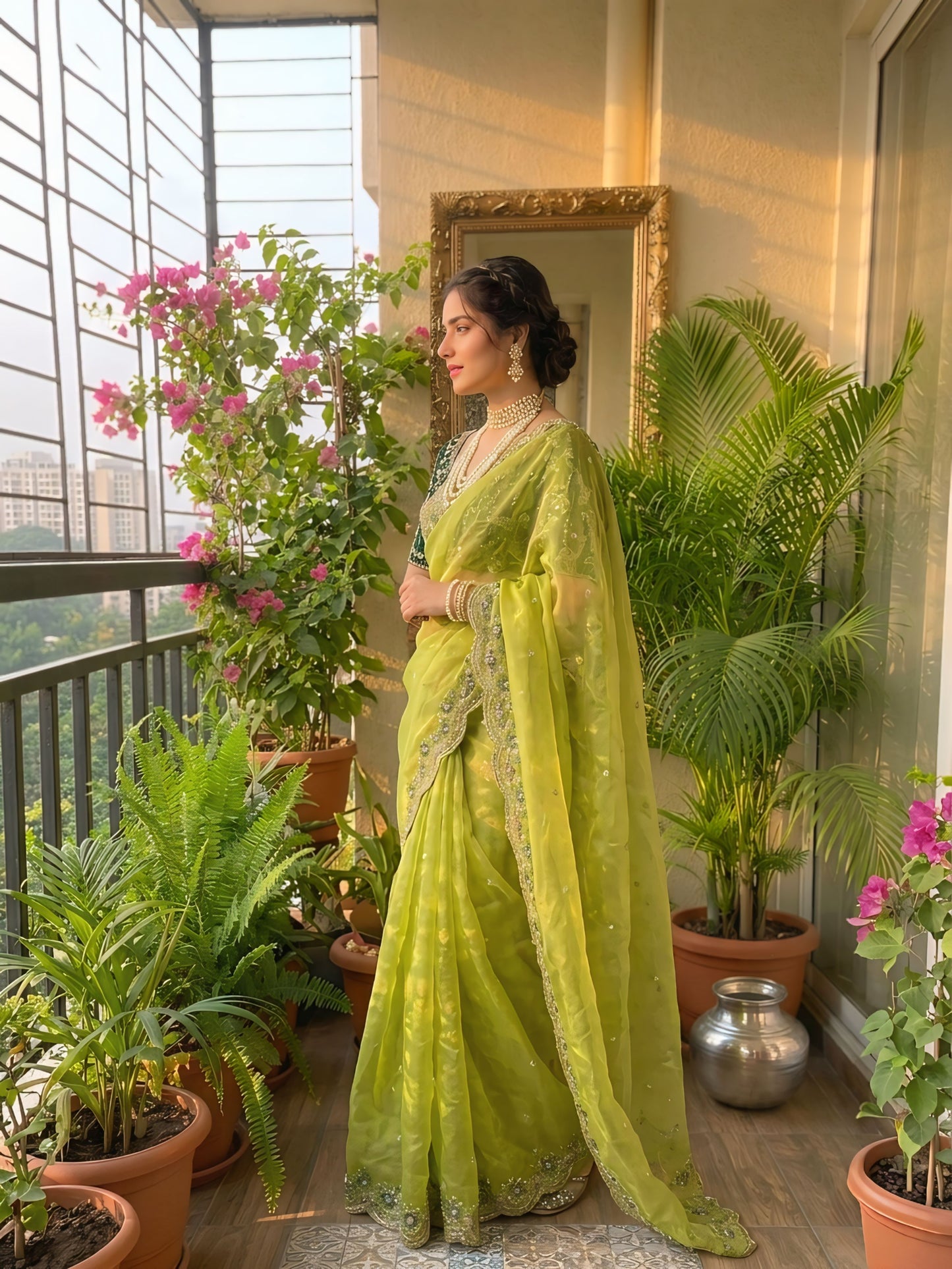 Women's Embroidered Designer Saree