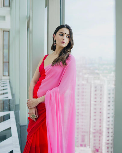 Bollywood style party wear georgette