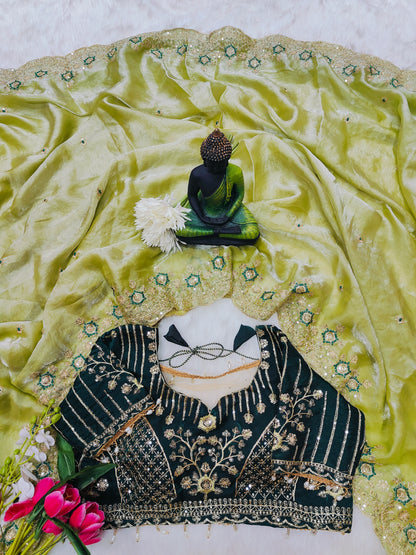 Women's Embroidered Designer Saree