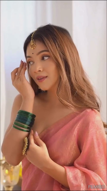Fendi silk saree